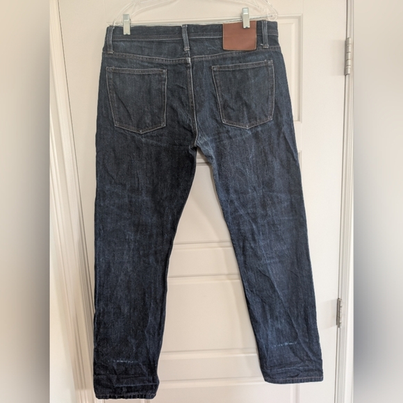 The Unbranded UB201 Tapered Fit - 14.5oz Indigo Selvedge Denim Size 36 Raw Denim - Picture 2 of 15